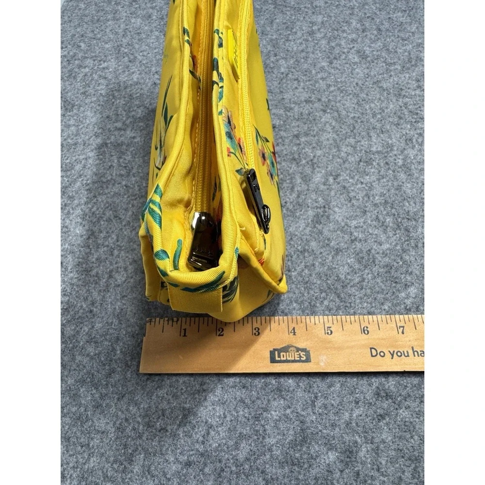 Lug Parasail Cosmetic Bag Case Flowers‎ Yellow